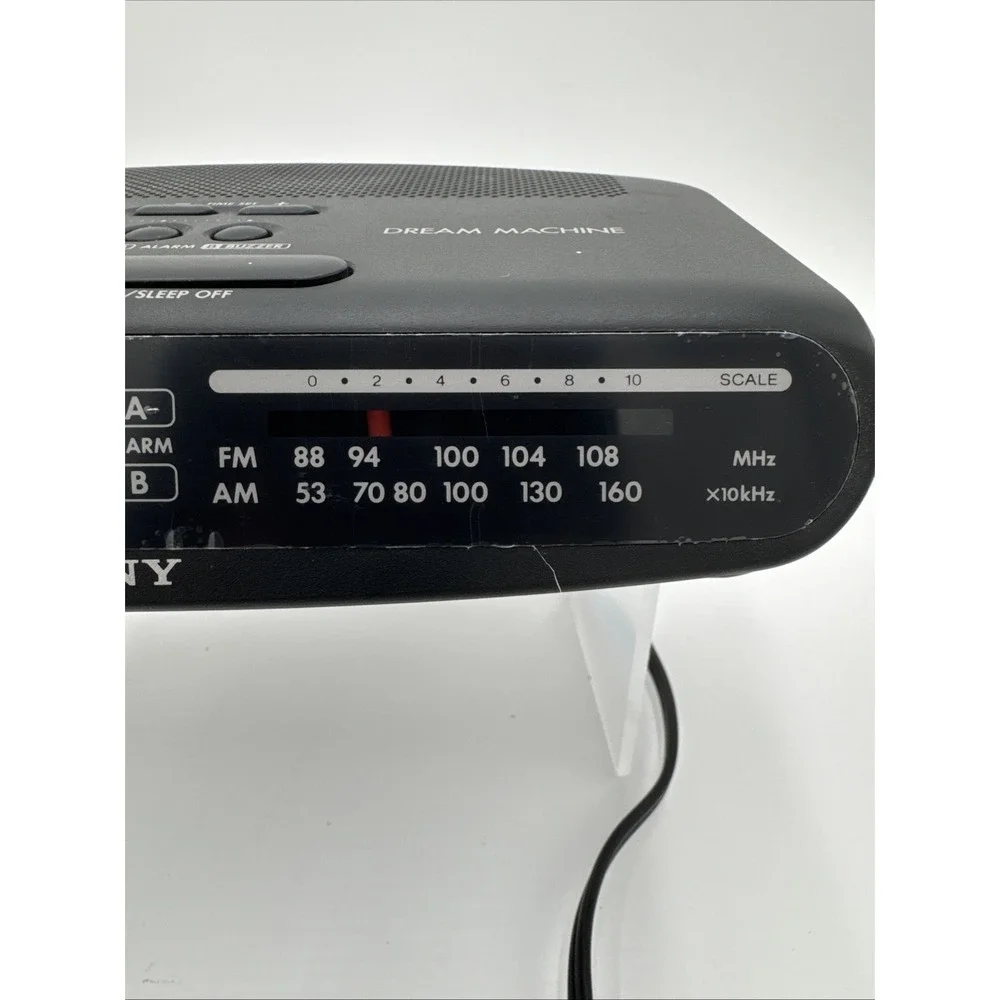 Sony Dream Machine ICF-C370 Alarm Clock-AM/FM‎ Tested Working